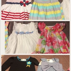 BUNDLE of 6 dresses! Size 2-2t. Great condition!